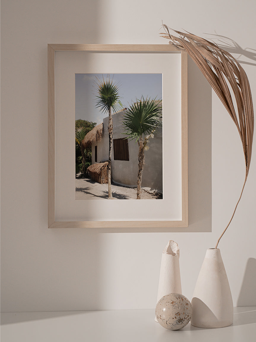 TULUM PALMS PHOTO PRINT