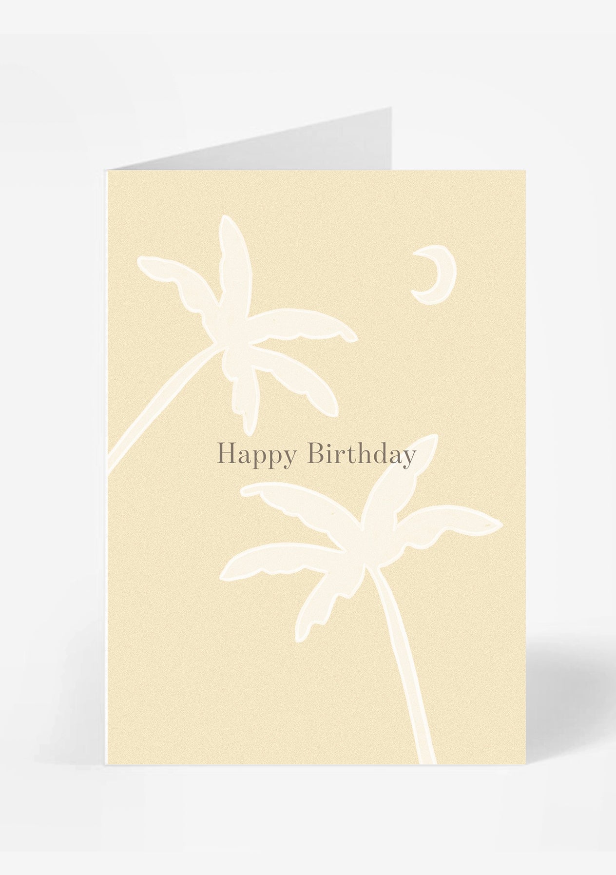 Happy Birthday Palms Card